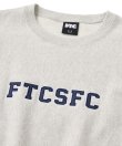 画像2: (店頭在庫分）FTC/FTCSFC LOGO CREWNECK  ASH