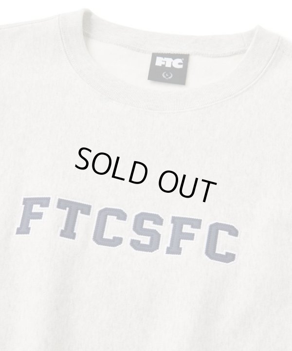 画像2: (店頭在庫分）FTC/FTCSFC LOGO CREWNECK  ASH