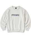 画像1: (店頭在庫分）FTC/FTCSFC LOGO CREWNECK  ASH