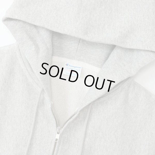 画像2: CHAMPION/REVERSE WEAVE ZIP HOODED SWEAT  OX.GRAY