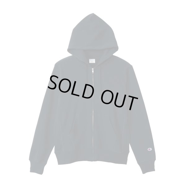 画像1: CHAMPION/REVERSE WEAVE ZIP HOODED SWEAT  NAVY