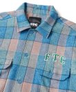 画像2: (店頭在庫分）FTC/PLAID WORK SHIRT  BROWN