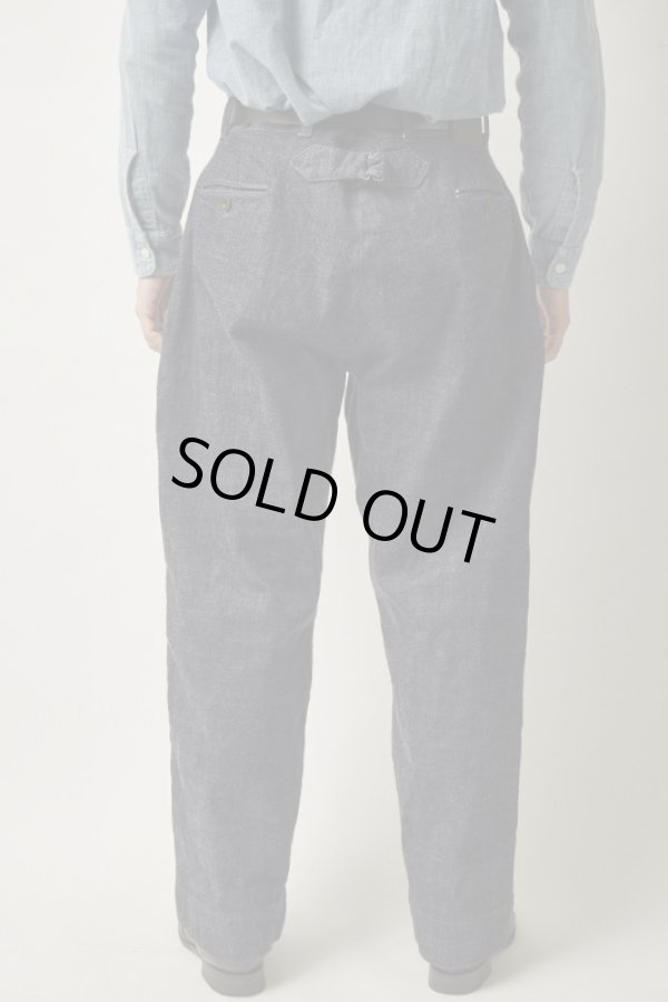 画像4: BELAFOTE/RT HIBACK TROUSERS BUCKLE BACK  DENIM INDIGO