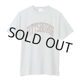 画像: CHAMPION/PRINT SHORT  SLEEVE T PITTSBURGH  OX.GRAY