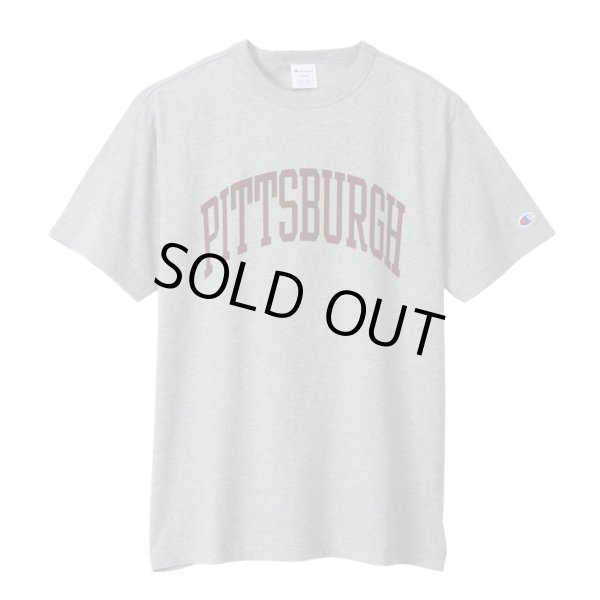 画像1: CHAMPION/PRINT SHORT  SLEEVE T PITTSBURGH  OX.GRAY