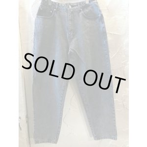 画像: (再入荷) HAL HAM/DENIM WIDE TAPERED PANTS  BLACK CHEMICAL