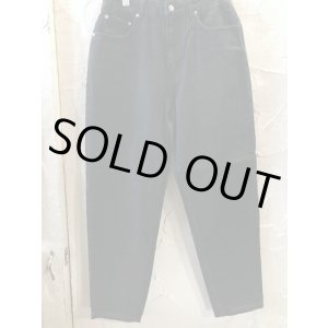 画像: (再入荷) HAL HAM/DENIM WIDE TAPERED PANTS   BLACK