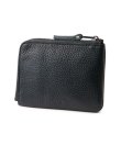 画像1: FTC/LUXE LEATHER COMPACT WALLET  BLACK
