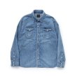 画像1: RATS/DENIM WESTERN SHIRT  INDIGO