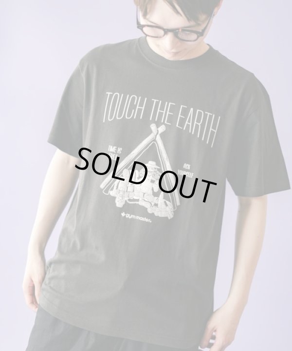 画像2: (再入荷）GYMMASTER/TOUCH THE EARTH T  CHARCOAL