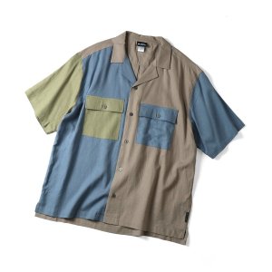 画像: (再入荷）GYMMASTER/LINENxRAYON  SHIRT  BEIGE CRZ