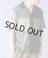 画像: (再入荷）GYMMASTER/LINENxRAYON  SHIRT  BLACK CRZ