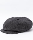 画像2: BELAFOTE/RT PEAKY HAT SUMI HEATHER LINEN GRAY.H