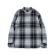 画像1: RATS/STAND CHECK SHIRT  GRAY