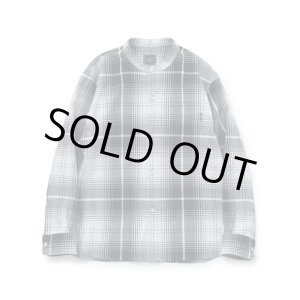 画像: RATS/STAND CHECK SHIRT  GRAY
