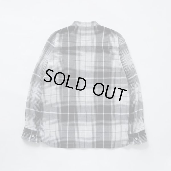 画像2: RATS/STAND CHECK SHIRT  GRAY