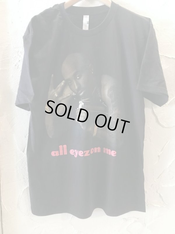 画像1: THREADE ON DEMAND/EYE 2 ON ME S/S T  BLACK
