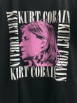 画像3: ROCK OFF/KURT COBAIN HEAD SHOT S/S T  BLACK