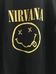 画像3: (再入荷) ROCK OFF/NIRVANA FLOWER S/S T  BLACK