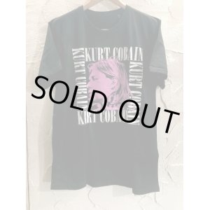 画像: ROCK OFF/KURT COBAIN HEAD SHOT S/S T  BLACK