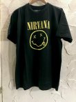 画像1: (再入荷) ROCK OFF/NIRVANA FLOWER S/S T  BLACK