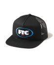 画像1: (店頭在庫) FTC/SPIN MESH BACK 5PANEL  BLACK