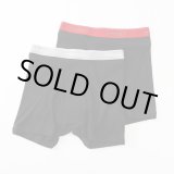 画像: HANES/BOXER BRIEFS 2P  RED,GRAY