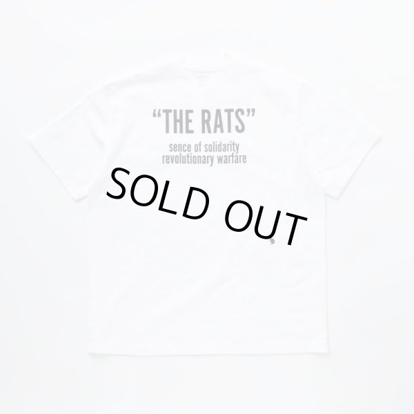 画像1: (店頭在庫分）RATS/MAD GARMENT T  WHITE