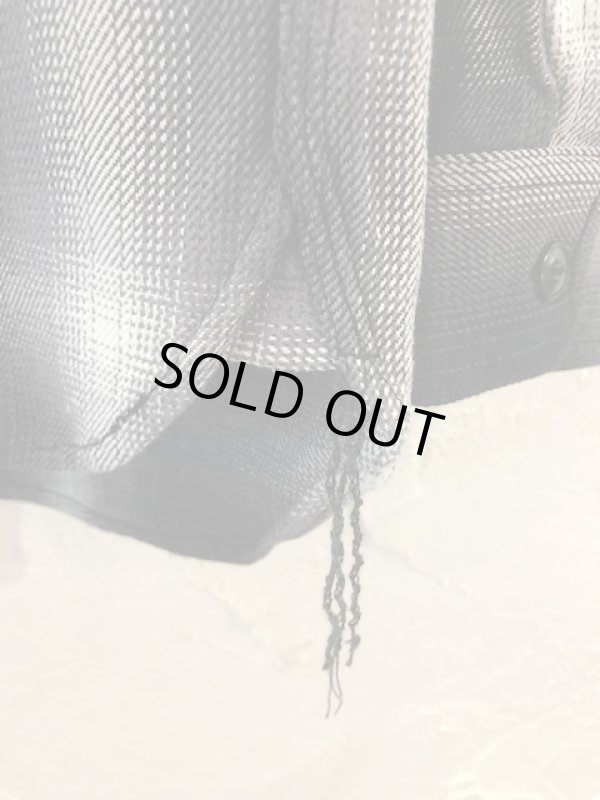 画像6: HOUSTON/OMBRE CHECK VIYELLA SHIRT  BLACK