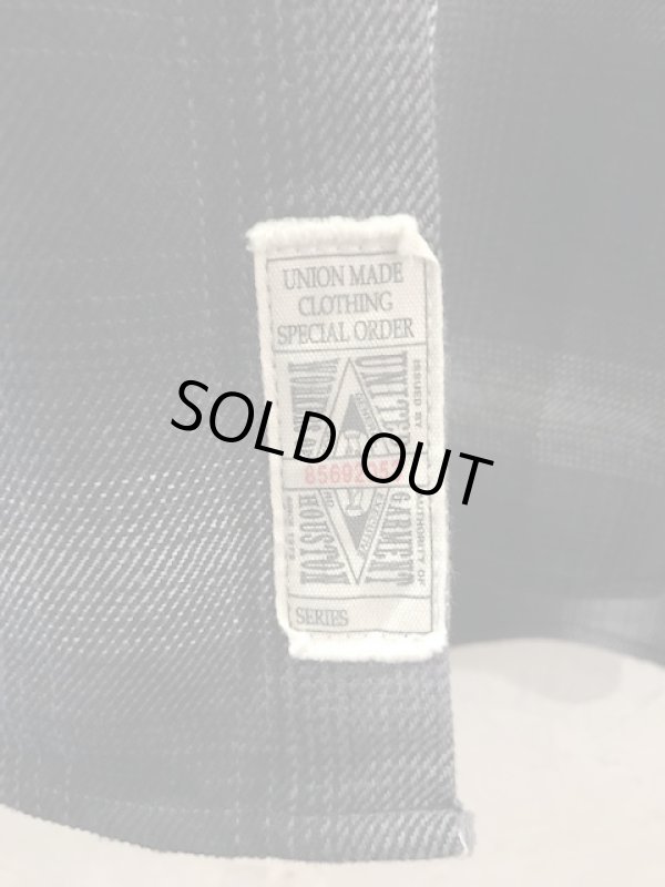 画像7: HOUSTON/OMBRE CHECK VIYELLA SHIRT  BLACK