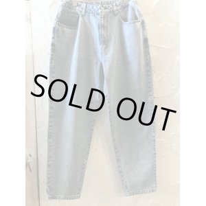 画像: (再入荷) HAL HAM/DENIM WIDE TAPERED PANTS  BLUE CHEMICAL
