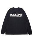 画像1: ROTTWEILER/2LINE LS T  BLACK