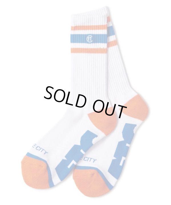 画像1: FTC/FTC TEAM  SOCKS  WHITE