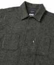 画像2: FTC/COTTON TWEED SHIRT  OLIVE