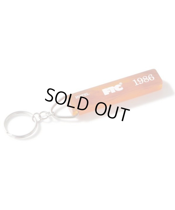 画像1: FTC/HOTEL ROOM KEYCHAIN  AMBER