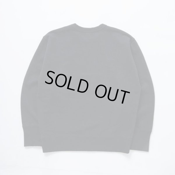 画像2: RATS/LETTERD CREWNECK SWEAT  BLACK
