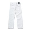 画像2: RATS/WHITE CRASH DENIM PANTS  WHITE