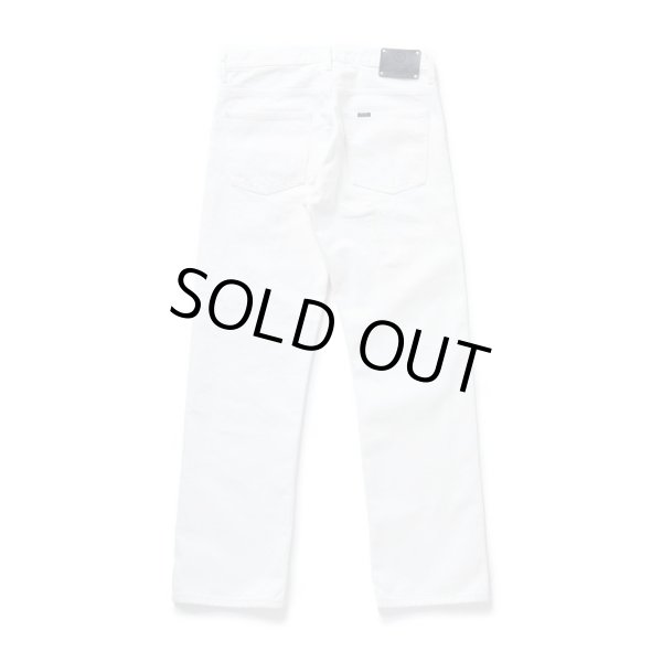 画像2: RATS/WHITE CRASH DENIM PANTS  WHITE