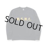 画像: RATS/LETTERD CREWNECK SWEAT  BLACK