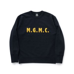 画像: RATS/LETTERD CREWNECK SWEAT  BLACK