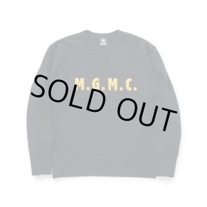 画像: RATS/LETTERD CREWNECK SWEAT BLACK