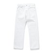 画像1: RATS/WHITE CRASH DENIM PANTS  WHITE