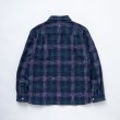 画像2: RATS/AMUNSEN CHECK  SHIRT  NAVY CHECK