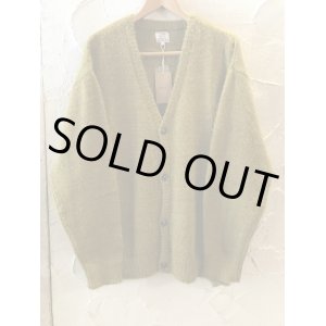 画像: REVO/SHAGGY KNIT CARDIGAN  YELLOW