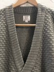 画像3: REVO/WAFFLE KNITING CARDIGAN  GRAY