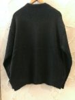 画像2: (SALE 30%OFF) REVO/WAFFLE KNITING CARDIGAN  BLACK