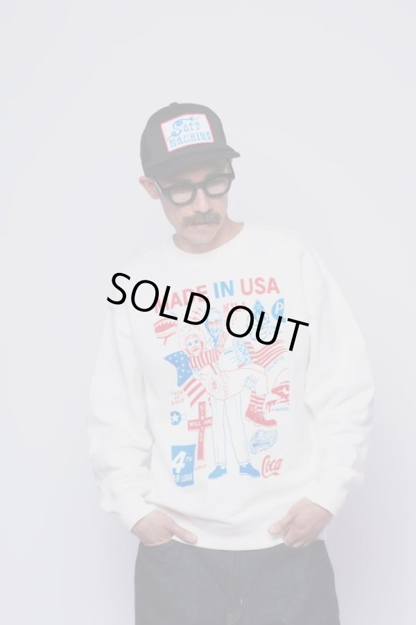 画像2: SOFTMACHINE/USA SWEAT  GRAY