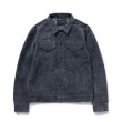 画像1: RATS/SUEDE LEATHER JACKET  GRAY