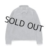 画像: RATS/SUEDE LEATHER JACKET  GRAY