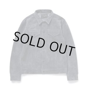 画像: RATS/SUEDE LEATHER JACKET  GRAY